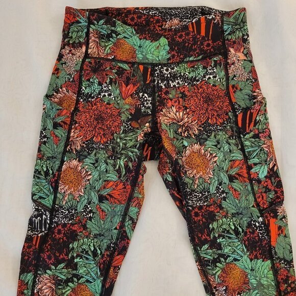 Lululemon Speed Up Tight *Full-On Luxtreme 28" Zen Garden Multi Leggings size 4 - Picture 6 of 16